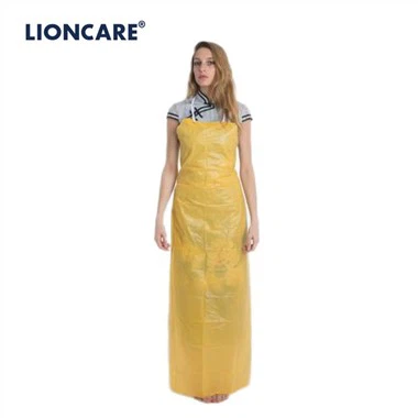 LIONCARE® पीवीसी डिस्पोजेबल एप्रन